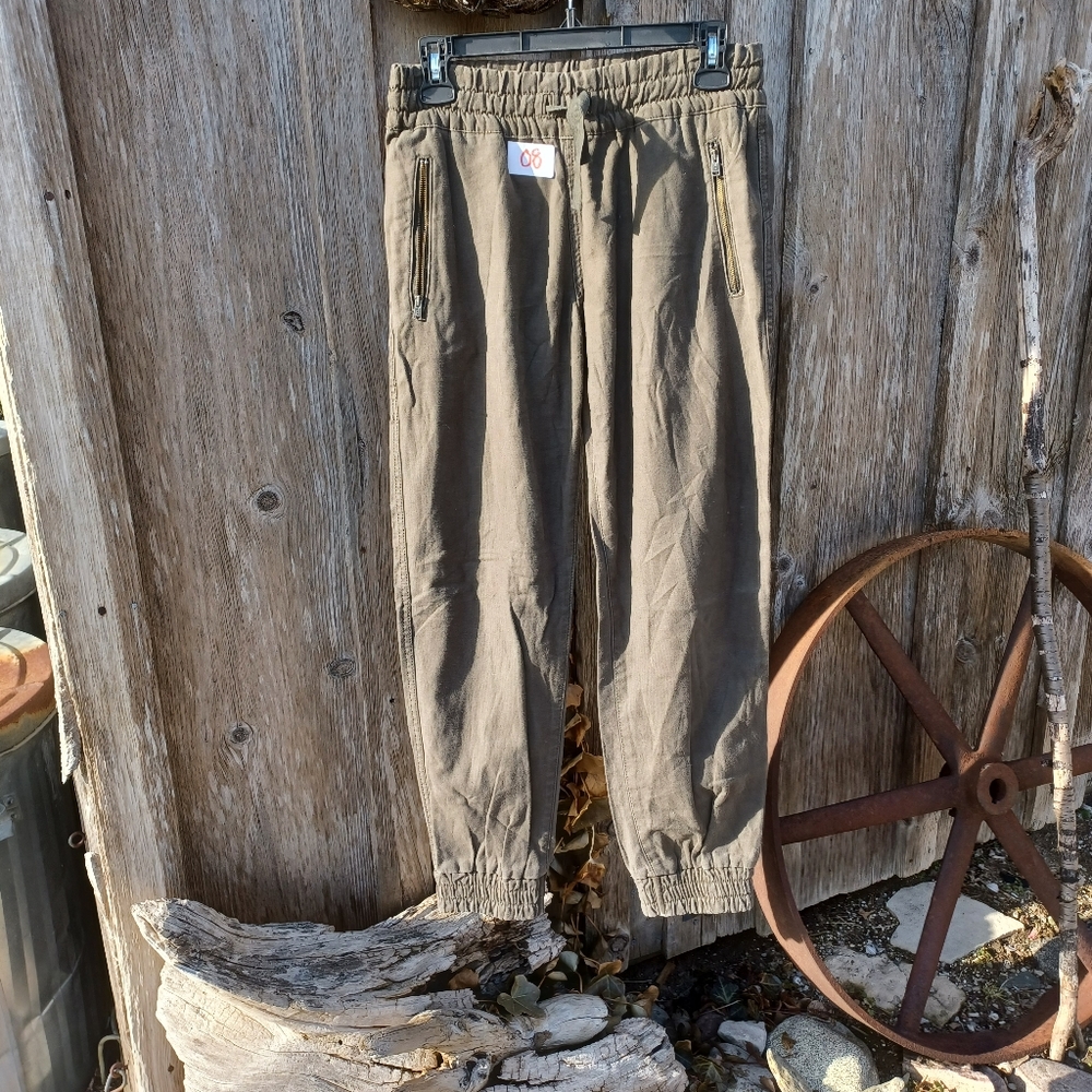 TNA Size 2 Olive slightly baggy pants. - Picture 3 of 8